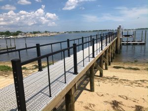 Stainless Steel Cable Railing Thruflow Decking